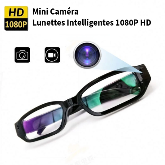 Mini Caméra Lunettes Intelligentes 1080P HD