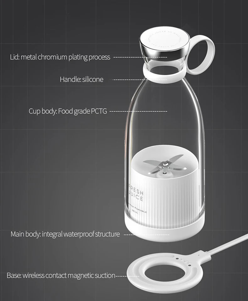 Mini Juicer Portable Électrique rechargeable usb